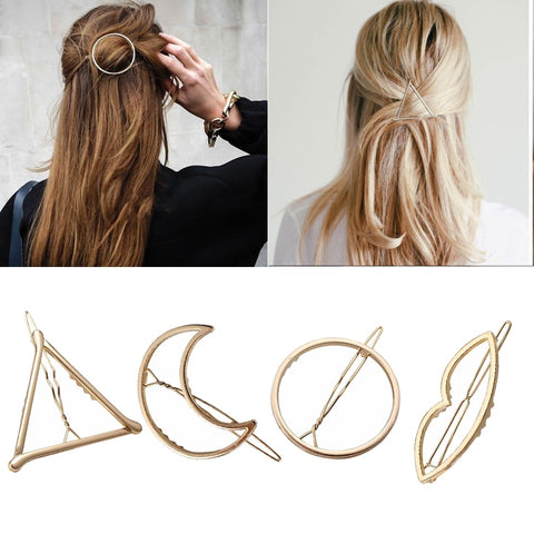 Woman Hair Accessories Triangle Hair Pin